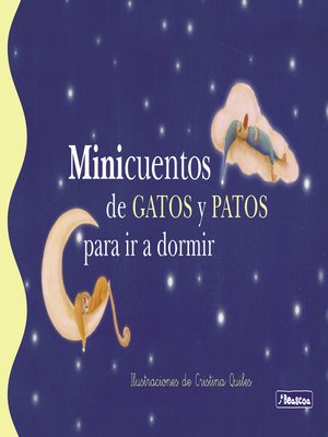 cover image of Minicuentos de gatos y patos para ir a dormir (Minicuentos)